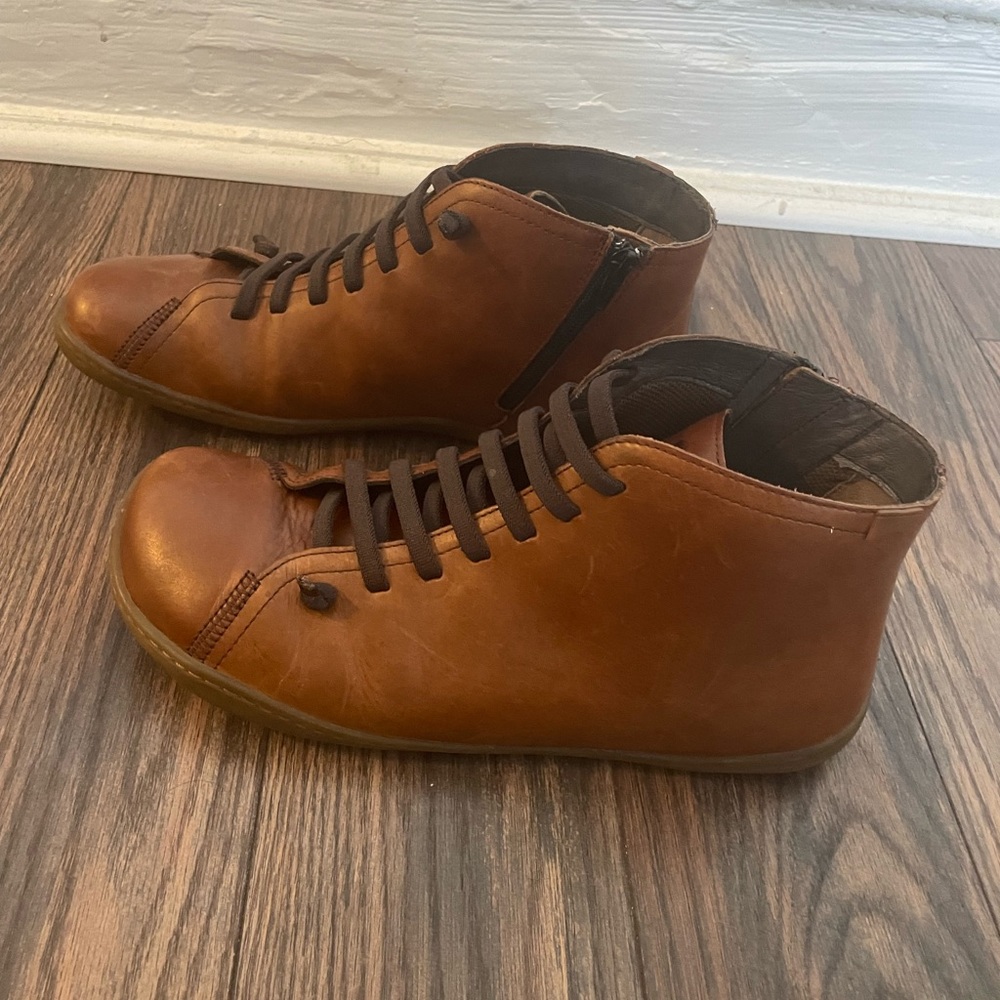 Camper Peu Touring mid top sneakers.